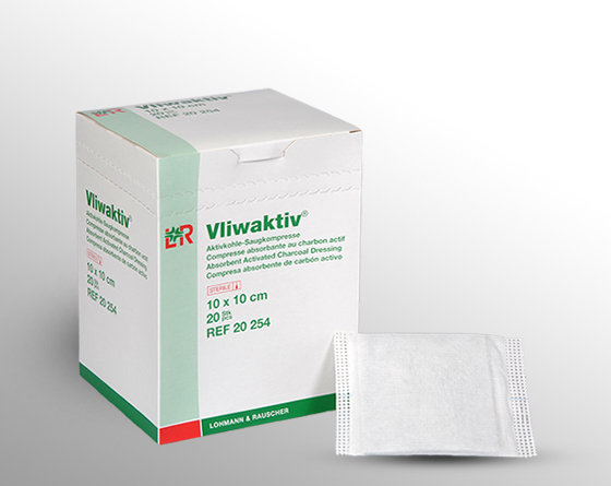 Vliwaktiv (پانسمان کربن فعال با قدرت جذب بالا)