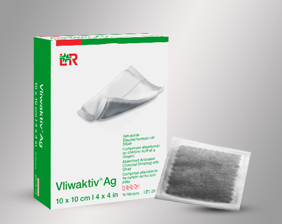 Vliwaktiv Ag (پانسمان کربن فعال و جیوه با قدرت جذب بالا)