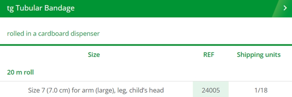 Rosidal sys (باند کشی کوتاه)